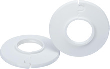 Täckbricka Vit Ø28 mm 2-pack Gelia